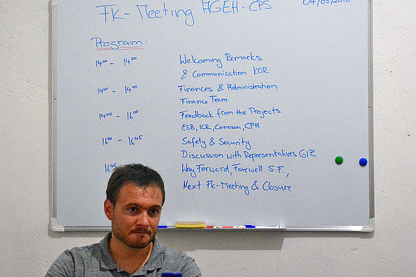 Florian Schöpperle, Koordinator des ZFD-Landesprogramm Timor-Leste