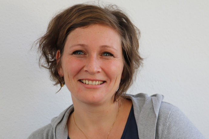 Silke Pietsch-Cooper, die ZFD-Koordinatorin von AGIAMONDO in Kenia 