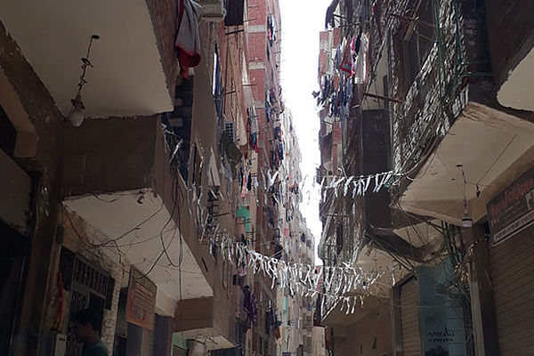 Bezirk „kilo arba ue nos“ in Kairo 