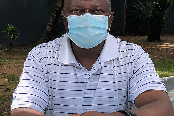 Rev. Fr. Sumo-Varfee Molubah leitet das katholische Bildungssekretariat der Erzdiözese Monrovia.