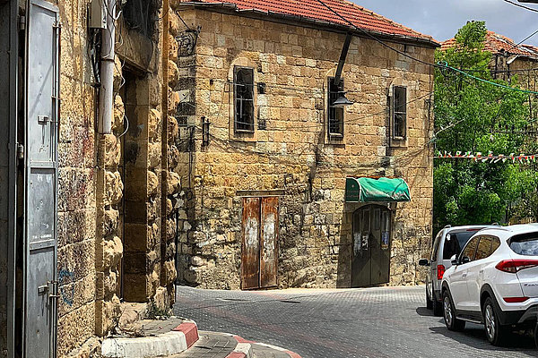 Gasse in der Altstadt von Ramallah
