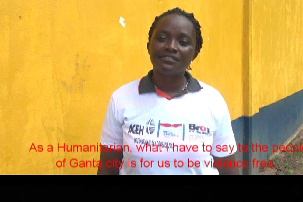 2017 - Aktivitäten zum Weltfriedenstag in Liberia
