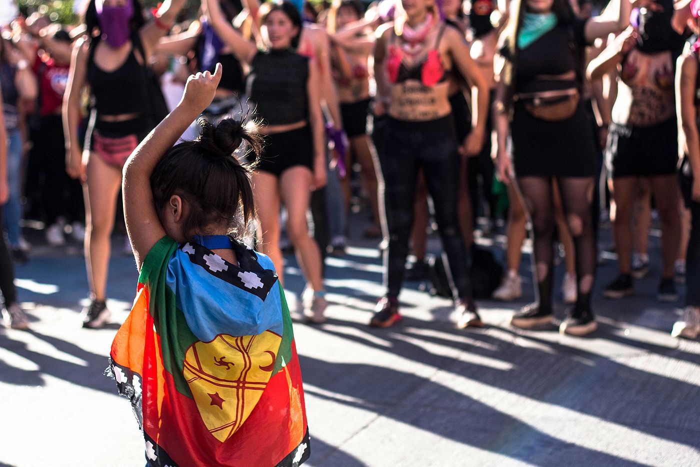 Mit dem Lied "Un violador en tu camino" ("Ein Vergewaltiger auf deinem Weg") demonstrieren Chileninnen gegen Gewalt gegen Frauen. 
